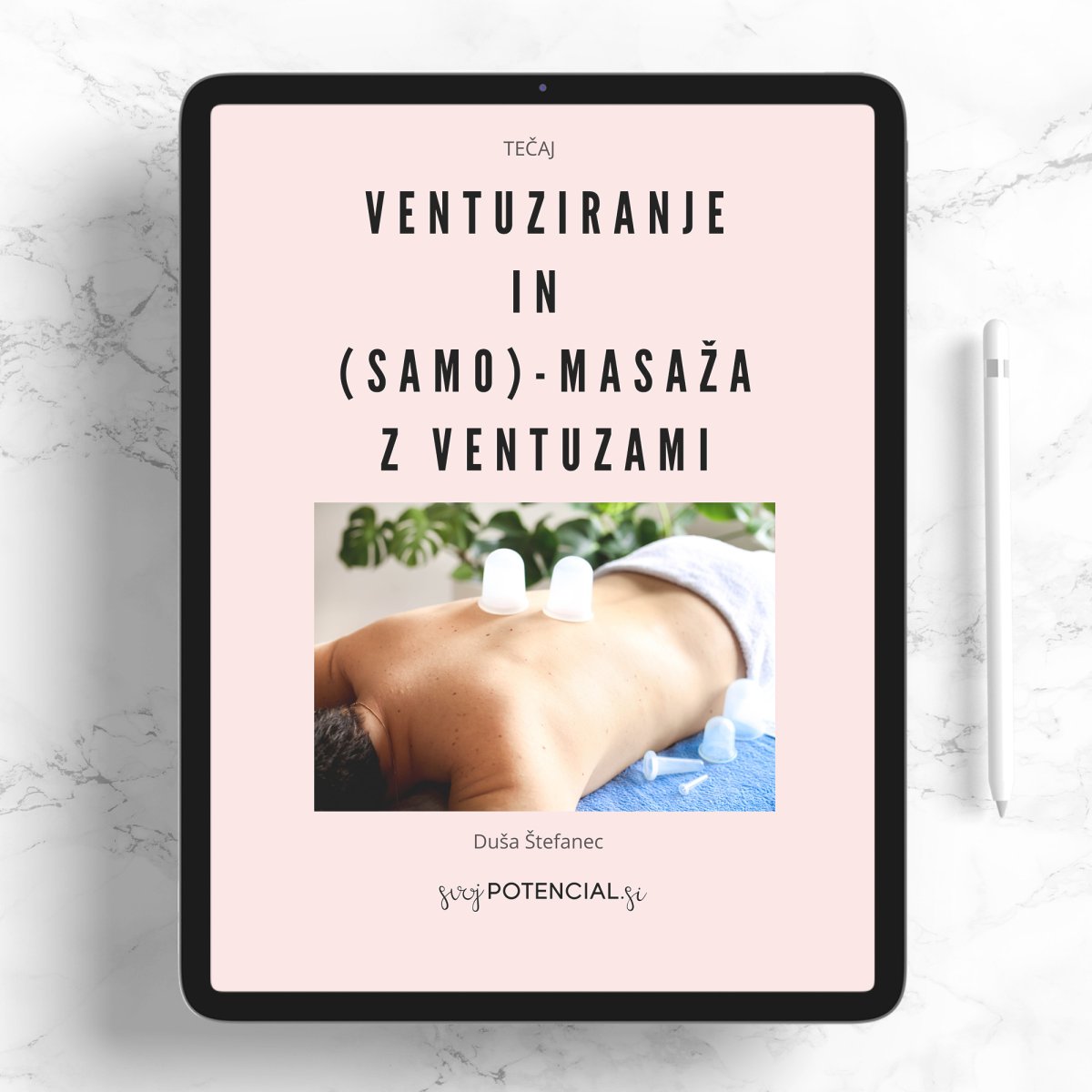 <b>Ventuziranje in samomasaža z ventuzami – spletni tečaj</b>